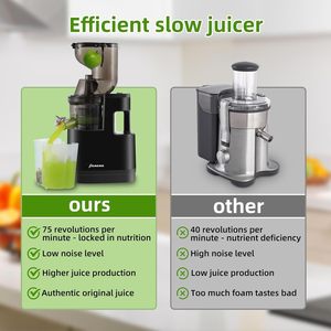 Extracteur de Jus Professionnel à Froid pour Fruits, Facile à Nettoyer, Vente en Gros - Product Image 5