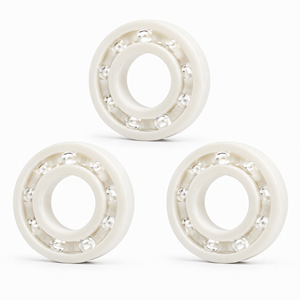 6007 POM Acetal Plastic Glass Ball <b>Bearing</b> 35x62x14mm Open High Strength Wear Resistant Rust Free for Food Grade Equipment Use - Product Image 4