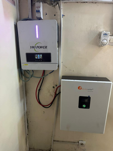 อินเวอร์เตอร์พลังงานแสงอาทิตย์ OEM ODM ขายดีที่สุด 12V 24V 48V Lifepo4 1kWh-10kWh ระบบจัดเก็บพลังงาน MPPT อินเวอร์เตอร์ไฮบริดแบบเอาต์พุตคู่ - Product Image 3