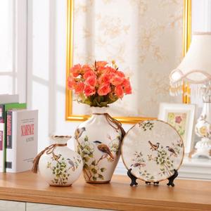 Ensemble de 3 vases à <span class=keywords><strong>fleurs</strong></span> en <span class=keywords><strong>céramique</strong></span> <span class=keywords><strong>pour</strong></span> <span class=keywords><strong>tombes</strong></span>, très vendus - Product Image 3