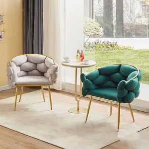 Sofas Gold Günstige Metall Nordic Single Velvet Bürostuhl Luxus Sectional Modern Couch Home Set Möbel Wohnzimmer Sofas