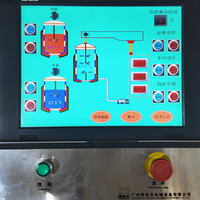 Machine à fabriquer du lait concentré sucré de 50 L, mélangeur chauffant sous vide en acier inoxydable