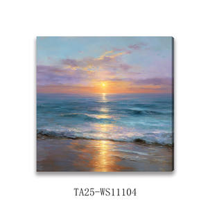 Peinture <span class=keywords><strong>sur</strong></span> <span class=keywords><strong>toile</strong></span> de paysage marin, impressions <span class=keywords><strong>photo</strong></span> personnalisées <span class=keywords><strong>sur</strong></span> le thème de la <span class=keywords><strong>mer</strong></span>, <span class=keywords><strong>toile</strong></span> d'art du coucher de soleil, décoration intérieure. - Product Image 3