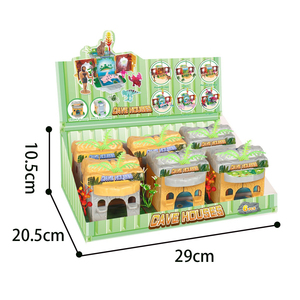 2025 nouveauté multi-scène pierre grotte <span class=keywords><strong>maison</strong></span> animaux marins extensible Micro Animal <span class=keywords><strong>monde</strong></span> Figure sable Table pour enfants jouer cadeau - Product Image 5