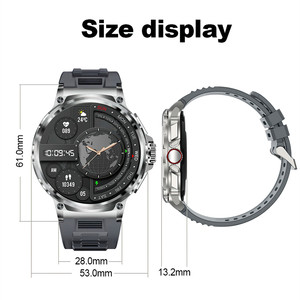 Maxtop Big Screen Health Tracker Rugged Fashion Men Fitness Sport Wristband Waterproof Android Fashion Reloj Smart Watch Fashion - Product Image 4