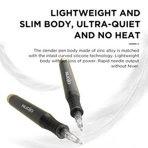 Máquina de maquillaje permanente de acero inoxidable eléctrica inalámbrica para dermopigmentación, pluma recargable, pistola de tatuaje, cejas, PMU inalámbrico - Product Image 6