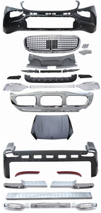 Kit carrosserie pour Mercedes-Benz VITO V-class 2016-2023 W447 V220d <span class=keywords><strong>V250d</strong></span> Facelift 2023 Style GLS Maybach Phares LED Pare-chocs à fixation par boulons - Product Image 4