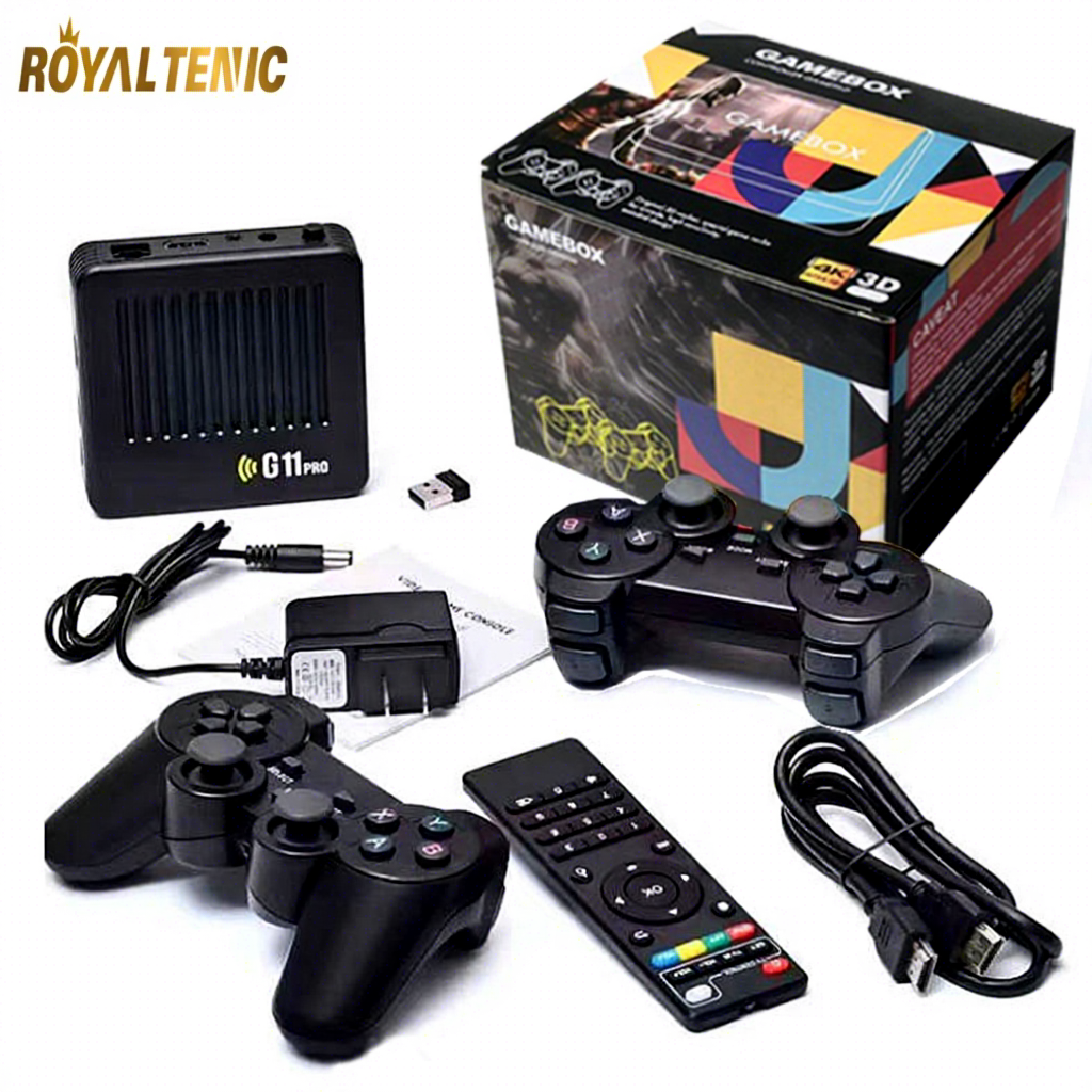 G11 Pro 256GB Retro Gaming Console with 60000+ Built-in Games and