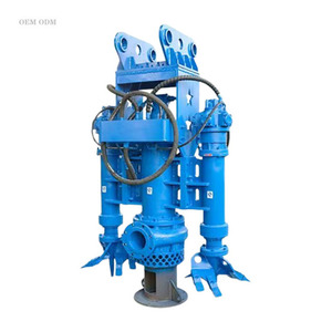 Dual-Agitator Hydraulic Slurry <b>Pump</b> - Excavator-Mounted <b>Submersible</b> <b>Pump</b> for Dredging Works - Product Image 4