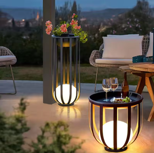 Venta caliente lámpara solar para césped luces de paisaje al aire libre Villa Terraza Comunidad Carretera Solar Jardín Luz - Product Image 3