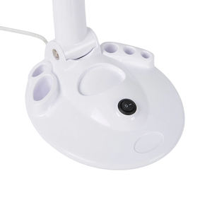 Loupe de bureau LED SAA en gros avec support d'outils intégré et couvercle rabattable pour soins personnels - Product Image 4
