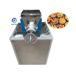 Desain baru otomatis ekonomis 100-120kg/Jam Italia makaroni Shell mesin ekstruder multifungsi mesin pembuat Pasta