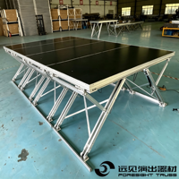 Scène de concert lourde en aluminium, portable, pour événements