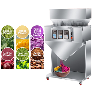 Machine d'emballage et de pesage à trois têtes de 5000g pour granulés, poudres et haricots - Product Image 6