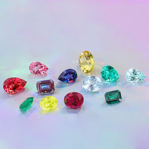 Gemas de Laboratorio de Alta Calidad de Provenza, Rubí, Zafiro, Esmeralda, Granate, Forma y Tamaño Personalizados - Product Image 3