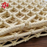 Filet en corde d'aramide haute résistance, léger, barrière de sécurité industrielle, protection robuste, récupération aérospatiale, multi-usages