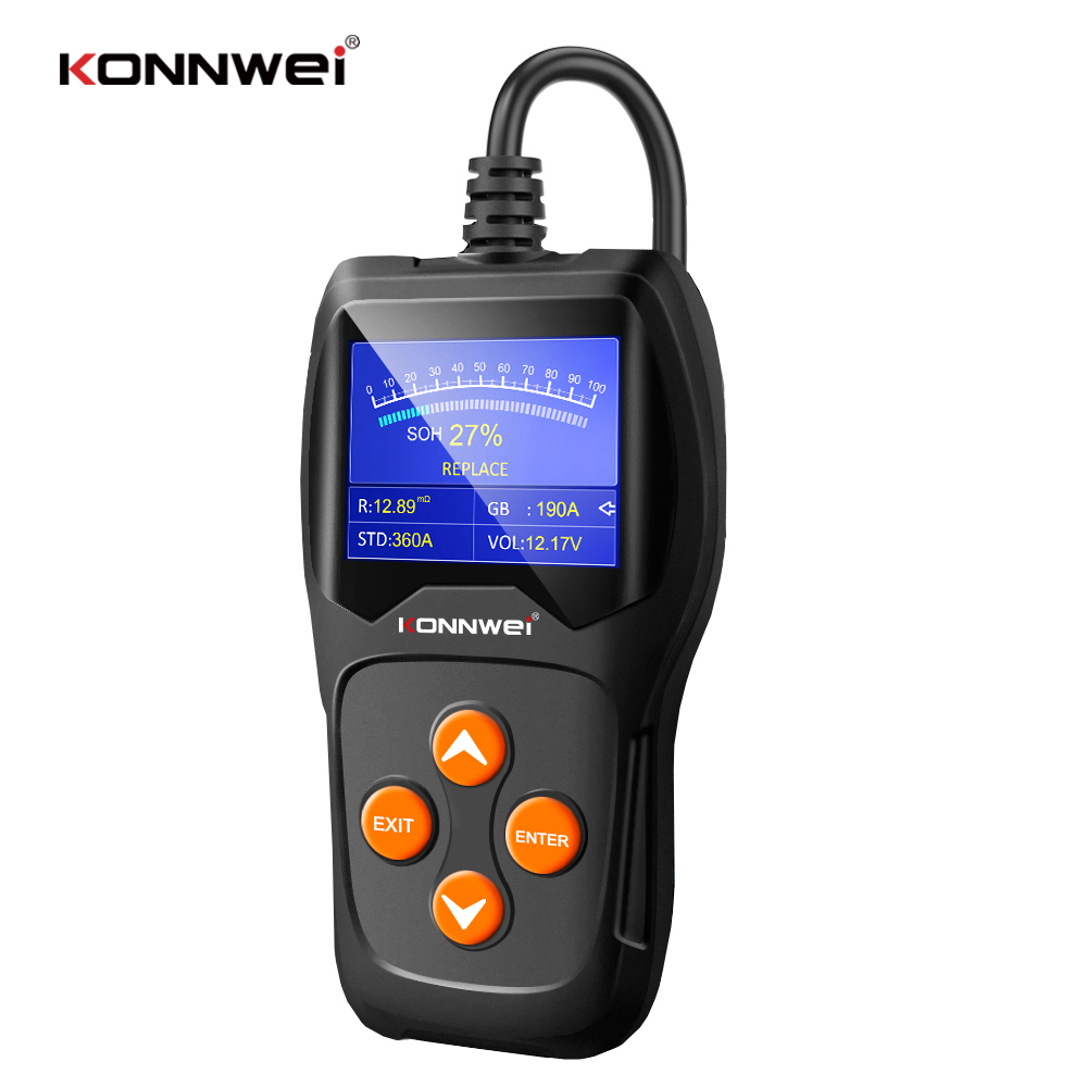 Тестер внутреннего сопротивления батареи 12 В, автоматический тестер батареи