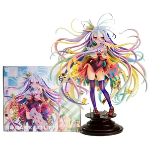 ฟิกเกอร์อนิเมะขนาด 28 ซม. ของเล่นสะสม โมเดล PVC ตัวละครชิโร่ จากเรื่อง No Game No Life งานศิลปะจากมังงะ - Product Image 1