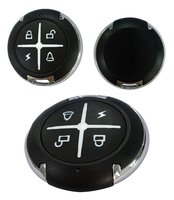 Télécommande clone à quatre boutons Matériau ABS rond Durable