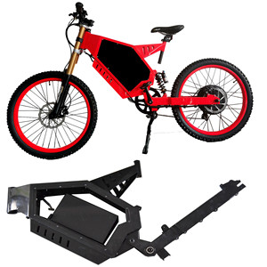 热卖电动自行车轰炸机电动越野车车架170毫米Dropout尺寸K5 8000W Enduro CS20 Ebike车架 - Product Image 6