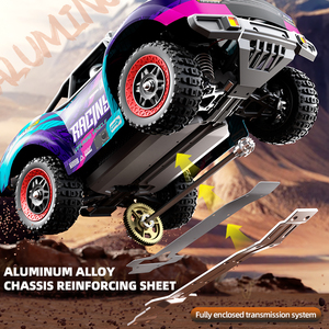2,4 Ghz RC Cars YYRC 18103PRO 4x4 50 Km/h Escala 1/18 Camión <span class=keywords><strong>de</strong></span> curso corto Adultos Vehículo todoterreno Metal Motor sin escobillas Juguetes y regalos - Product Image 4