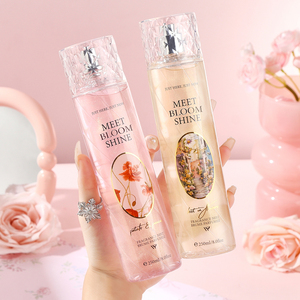 <span class=keywords><strong>Perfume</strong></span> para Mujer 250ml MEET <span class=keywords><strong>BLOOM</strong></span> SHINE, Bruma Corporal Floral Frutal, <span class=keywords><strong>Perfume</strong></span> en Spray de Larga Duración para Mujer, Estilo Árabe - Product Image 4