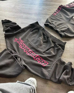 Premium Men's Boxy Cropped Sweatshirt Streetwear Sudadera con capucha Logotipo personalizado Transpirable Personalizable Diseño impreso Sudadera con capucha - Product Image 4