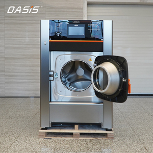 Lavadora-Secadora Automática de Alto Rendimiento de 15 kg con un Solo Compartimento para Lavandería de Hotel, Secadora de Ropa de Acero Inoxidable - Product Image 3