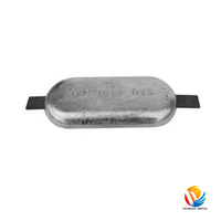 Ánodo de Zinc ASTM B418 de 3 kg, 10 kg, 12 kg, Sacrificio Electrolítico