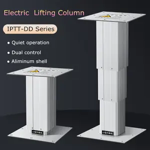 IPTT 310 Juego de Columnas de Elevación de Aluminio Más Pequeñas para Ventilador, Altura Ajustable, Longitud de Carrera de 360 mm, Controlador Inalámbrico DC12/24V, IP54 - Product Image 1