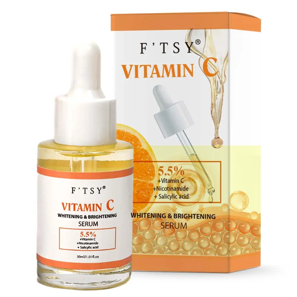 Làm sáng làm trắng huyết thanh chỗ tối điều chỉnh Glow Collagen làm trắng da mặt axit hyaluronic Niacinamide mặt vitamin C huyết thanh