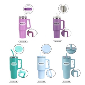 Gobelet de 40 oz avec logo personnalisé avec poignée <span class=keywords><strong>Tasse</strong></span> à vide en acier inoxydable 304 Gobelet à vide en acier inoxydable de 40 oz - Product Image 2