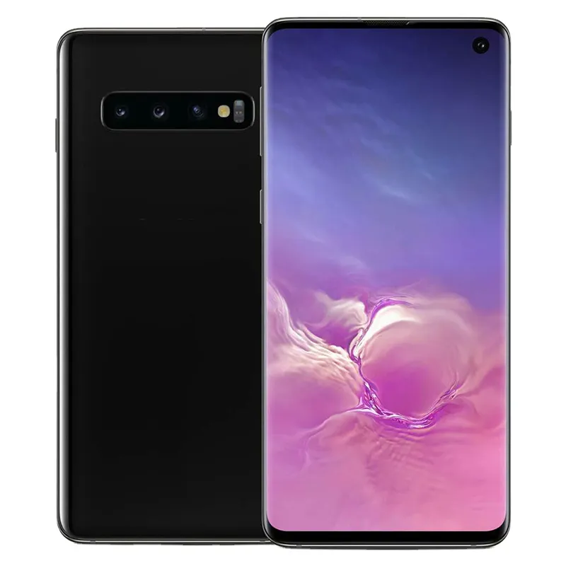 Wholesale unlocked smartphone original cheap For Samsung Galaxy S10 6.1 inch large screen used mobile phone