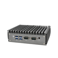 Komputer Mini Industri ZOOMWIN Micro 4 Core Minipc Tanpa Kipas Bisnis Komputer Kecil Host Industri J4125 8GB+256GB Dari Bvs