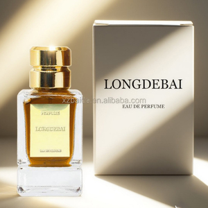 Luxury Men's Empty Square <b>Perfume</b> Spray <b>Bottle</b> Pump Crimp 30ml 50ml 100ml Glass Clear <b>Perfume</b> <b>Bottle</b> with Gold Cap - Product Image 5