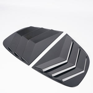 Per <span class=keywords><strong>Peugeot</strong></span> <span class=keywords><strong>308</strong></span> auto ABS <span class=keywords><strong>accessori</strong></span> esterni finestrino posteriore alette otturatore copertura di sfiato - Product Image 5