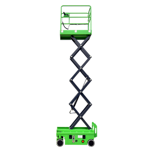 UNW gunting pengangkat hidrolik, jenis baru 5m pengangkat Semi elektrik ponsel <span class=keywords><strong>Mini</strong></span> Platform angkat 300kg - Product Image 3