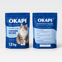 Nourriture pour chats adultes OEM, recette au poulet, 30% de protéines, équilibre complet, taurine, pack économique quotidien, 1,2 kg, 7 kg