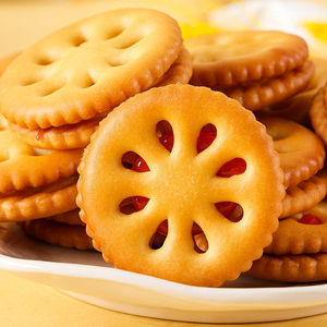 Aperitivos para niños galletas mermelada redonda rellena Fresa Galletas y galletas Mayoristas Sandwich Galleta mermelada galleta - Product Image 4