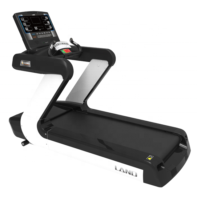 Treadmill with 7HP Peak AC Motor 600mm Extra Wide Belt Professional Electric Running Machine with LED Dot-Array Console for Gym