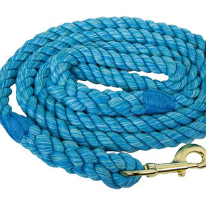 Laisse de chien de service de corde de coton naturel convertible laisse de chien de corde de coton mains libres - Product Image 1