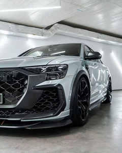 ชุดแต่งคาร์บอนไฟเบอร์สำหรับ Audi RSQ8 ประกอบด้วยลิ้นหน้า สเกิร์ตข้าง ดิฟฟิวเซอร์ สปอยเลอร์ ปีกข้าง ซุ้มล้อ ชุดแต่งสไตล์ RSQ8 อัพเกรด - Product Image 4