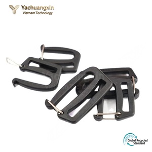 หัวเข็มขัดปรับระดับได้สแตนเลสสำหรับอุปกรณ์เสริมกระเป๋าเดินทาง สีดำ สไตล์มืออาชีพ - Product Image 4
