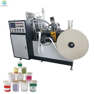 Hoge Kwaliteit Papier Cup Productie Making Machine Prijs, Paper Cup Making Machine
