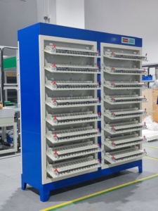 Mesin pengangkat sel baterai 5V 3A 6A 512 saluran, peralatan formasi sel silinder untuk baterai Lithium Ion - Product Image 4
