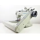 Machine industrielle à point de chaîne à double aiguille à grande vitesse modèle JK927 avec combinaison à extracteur simple ou double pour chemise