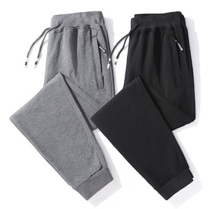 Printemps et automne pur coton pantalons de sport hommes ample décontracté jambe droite tendance <span class=keywords><strong>Harun</strong></span> pantalons hommes pantalons pantalons - Product Image 1