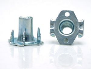 Đồ nội thất Bốn móng vuốt t <span class=keywords><strong>Nut</strong></span> với agnail, pronged t <span class=keywords><strong>Nut</strong></span>, kích thước <span class=keywords><strong>5</strong></span>/<span class=keywords><strong>16</strong></span>-18 - Product Image 4