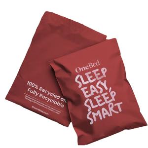 Сумки для одежды с принтом под заказ, 14x18 100moq, темно-красный, белый, быстрая доставка - Product Image 1