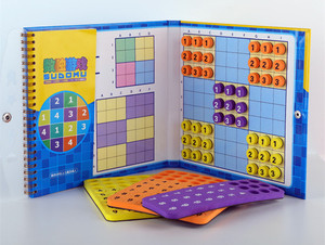 Số Từ Sudoku Chơi Trò Chơi Sẵn Sàng Để Tàu Xách Tay Bàn Từ EVA Cho Trẻ Em OPP Túi Tùy Chỉnh OEM Vuông Unisex - Product Image 5